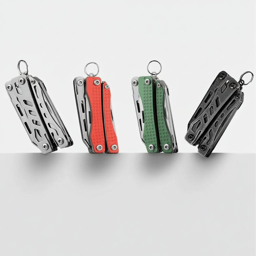 OutSide™ NexTool 10-in-1 Mini Multi-Tool Folding EDC Hand Tool with Pliers, Knife, and Screwdriver for Outdoor Adventures