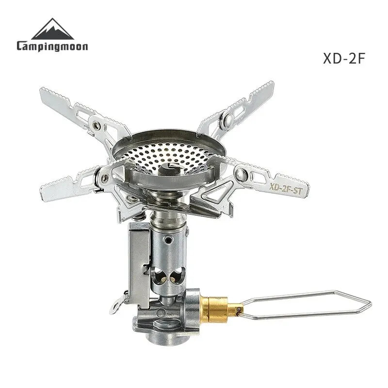 OutSide™ Campingmoon XD-2F Windproof Camping Stove | High-Power 3.3kW Compact Cooker