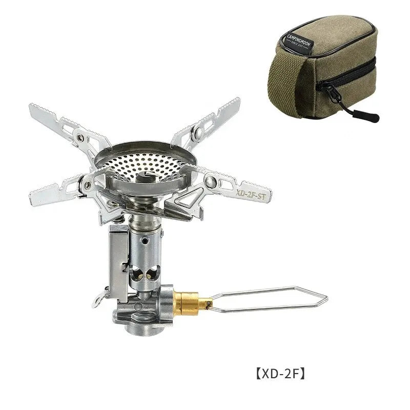 OutSide™ Campingmoon XD-2F Windproof Camping Stove | High-Power 3.3kW Compact Cooker